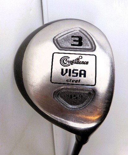 Confidence VISA Steel Golf Club Wood Set 1 (10*), 3 (15*), 5 (21*) MT65 Graphite - Picture 7 of 15
