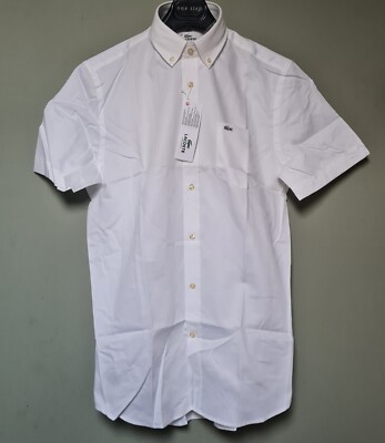 Lacoste Shirt weiß 38