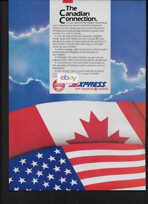 PSA Pacific Southwest Airlines & Luft Kanada Canadian Express Cargo Verbindung