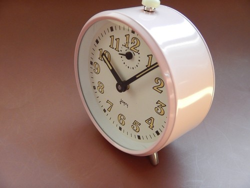 Table Clock Alarm Clock Japy Stock New Years 70 IN Sa Box Original Never Sold As - Picture 5 of 13