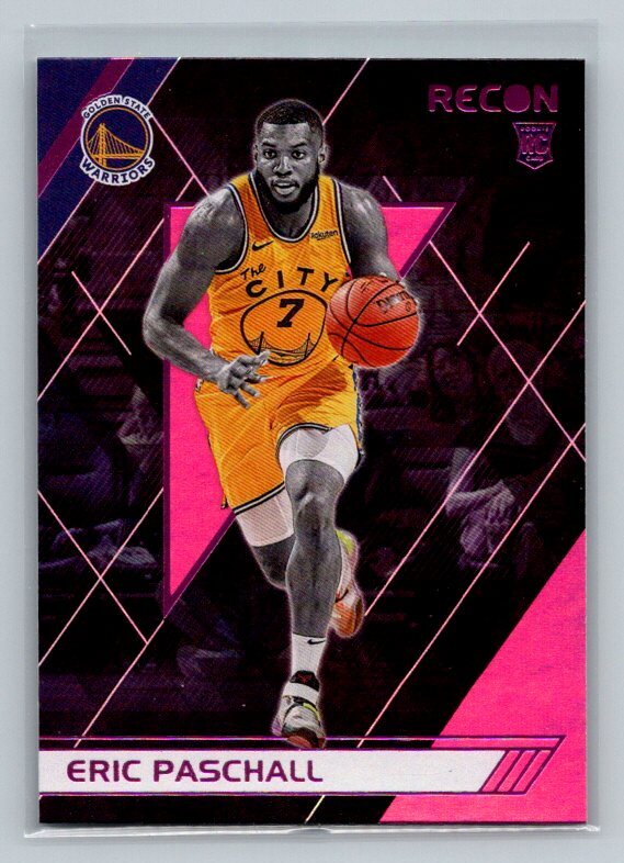 2019-20 Panini Chronicles Eric Paschall #299 Pink Rookie Golden State Warriors