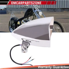 5.75" Chrome Motorcycle Bullet Tri Bar Headlight For Harley Touring Softail Dyna