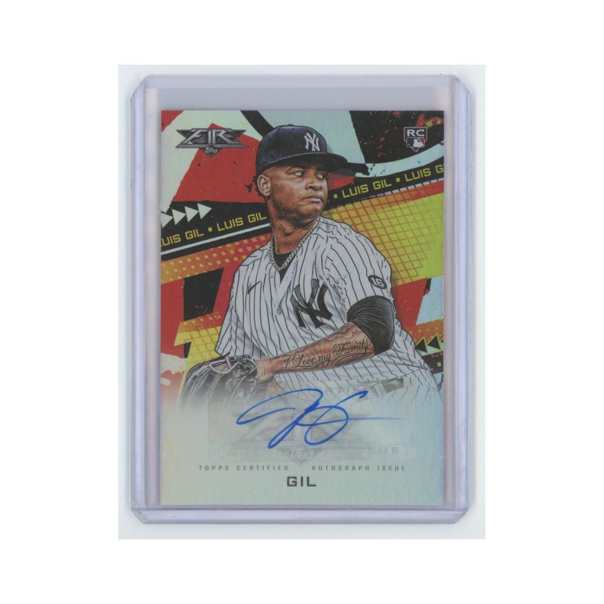 Luis Gil  ルイス・ギル　サインカード　auto Luis Gil 2022 Topps Chrome #RA-LG Rookie Auto Price Guide