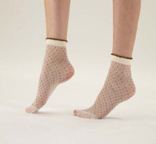 Pretty Polly Multi Spot Anklet, Multicolor - ...