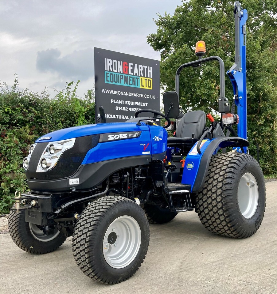 Solis S26 26hp Compact Tractor With Log Splitter / £9706 + VAT eBay