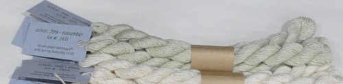 Silk & Ivory Stardust Metallic Needlepoint Thread, Fiber, Wool - Brown Paper Pkg - Picture 15 of 31
