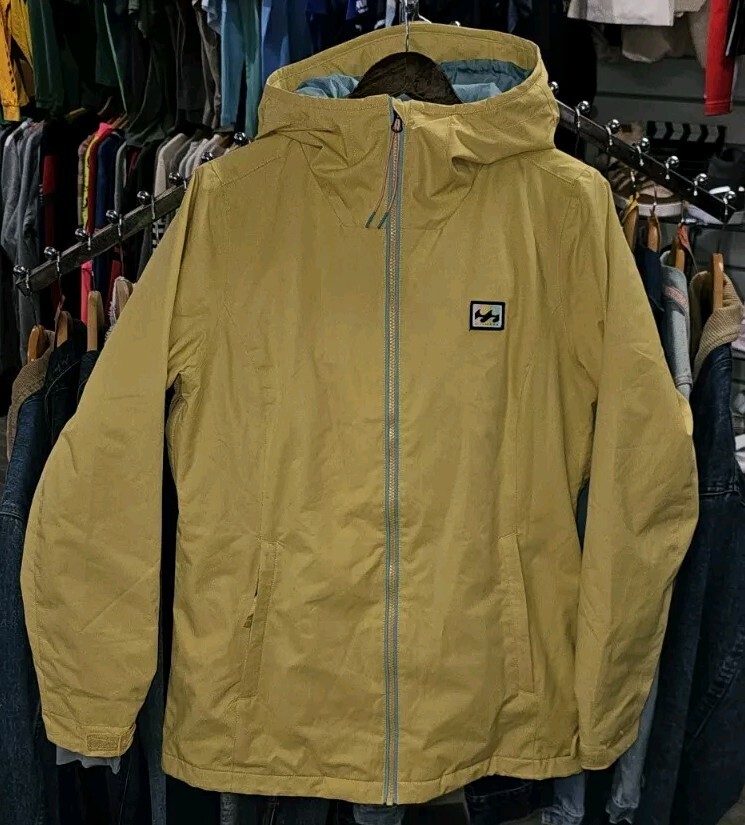 BILLABONG カモフラージュ イエロー ジャケット S BILLABONG Sula Solid Ladies Snow Ski Jacket - Yellow - Size L- UK