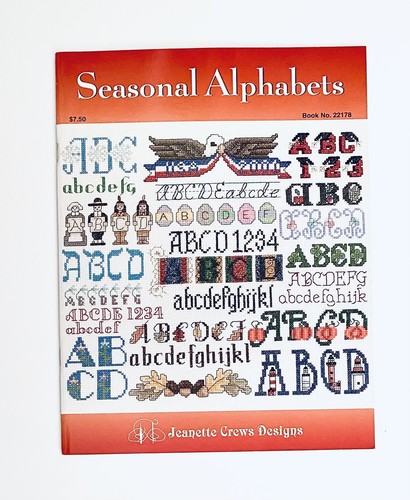 Kreuzstich Alphabet Bücher - Jeanette Crews Design & gutmütiges Mädchen - saisonal - Bild 2 von 9