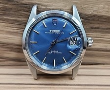 Tudor Prince Oyster Date Rotor Self Winding Blue Dial 7966/0 Watch. 34mm 5