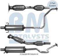 Katalysator BM Catalysts BM91617H FÜR Toyota KAT Abgaskatalysator