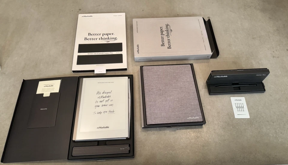 reMarkable 2 - 10.3” Paper Tablet - Essentials Bundle + 12 Month Connect Plan - Image 3 of 4