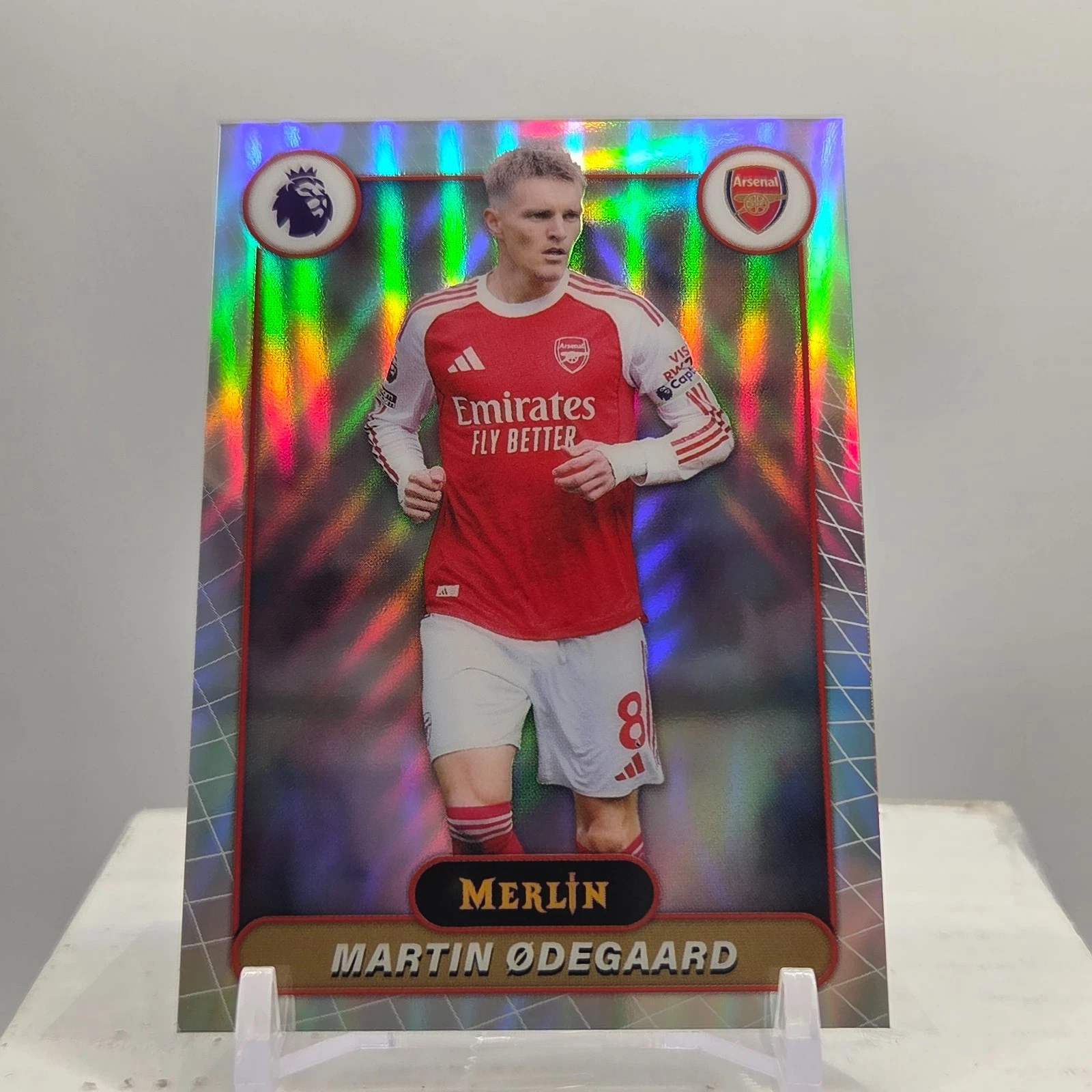 2025-26 Merlin Chrome Premier League Martin Odegaard Refractor