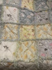 Farm Life Baby Rag Quilt