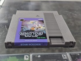 Star Soldier (Nintendo NES, 1988) CIB Complete Game Manual Box Poster Authentic