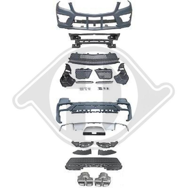 StoßFäNger Diederichs 1692550 Hd Tuning FüR Hinten Vorne-image