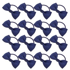 50 Pcs Hair Ropes Ponytail Holder Bowknot Scrunchies Cute Baby Girl Ties