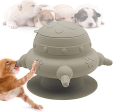 Puppy Milk Feeders Feeding Bowl with 4 Nipples Silicone Nursing Bottle 235Ml