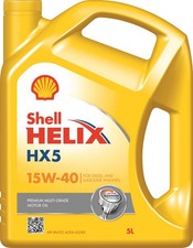 Shell Helix HX5 15W40 - 5L engine oil 6.00 per litre