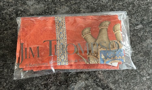 Jim Thompson Thai Silk Elephant Pillow Covers (2) NIB - Picture 13 of 13