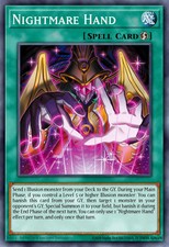 Yugioh BPRO-EN068 - Nightmare Hands - Super Rare