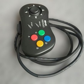 Neo Geo CD Console + 1 game Controller AV cable tested s1300M