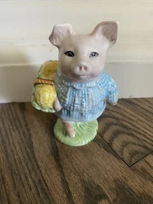 Royal Albert Beatrix Potter Little Pig Robinson Figurine 1989