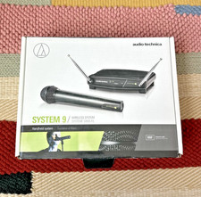 Audio-Technica ATW-902a System 9 VHF Wireless Handheld Microphone Receiver Pack