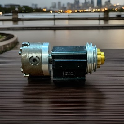 SpectraLight Intelitek CNC Lathe Spindle Assembly w/ Bison 3-Jaw Chuck SP31763