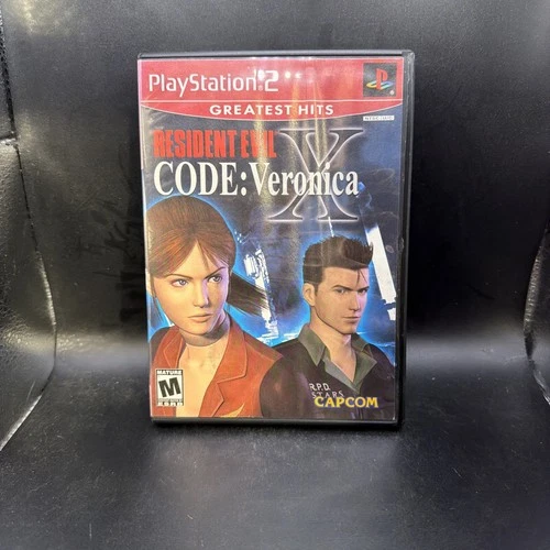 Resident Evil Code Veronica X (Sony PlayStation 2 PS2, 2001) Tested