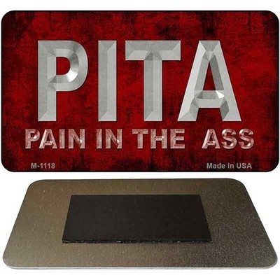 Pain In The A*s Novelty Metal Magnet Fridge Refrigerator Home Kitchen Decoration