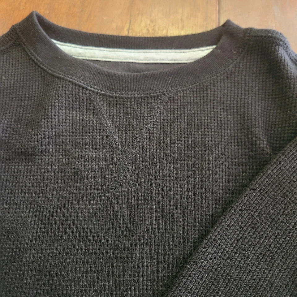 Lote de 3 Faded Glory & Athletic Youth Med (8) - Manga Larga Negro y Gris Foto 4 de 4