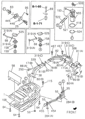 #ad Genuine Honda Pump Fuel 8 25331 808 0 $416.05