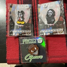 PinzCity Hat Pins Bundle Of 3 (All Glow In The Dark)