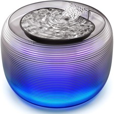 3.5L Quiet Cat Water Fountain,118oz Large Capacity Pet Water Fountain for Cat...