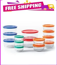 Pyrex Simply Store 28-Piece Glass Food Storage Set