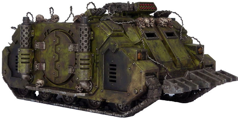Warhammer 40k Chaos Death Guard Rhino