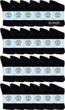 Wholesale Kids Crew Socks, Childrens Cotton Casual Crew Socks Size 6-8