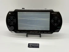 B1452 Sony PSP 1000 console Black Handheld system Japan w/memory 32MB fx