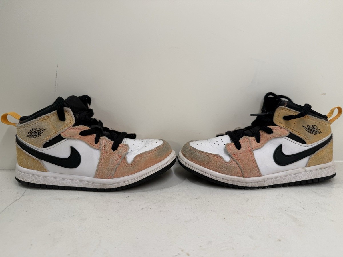 Jordan High-Top Sneakers - Tan, Black & White Air Jordan 1 Womens Retro High OG Shoes – Extra Butter main image 2
