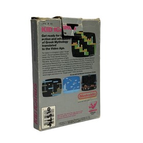 Kid Icarus NES Silver Box PAL CIB Complete 3 Screw Tested Working