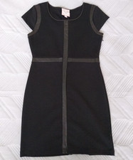 Black Dress Romeo & Juliet Couture Little Black Dress Classy Faux Leather S
