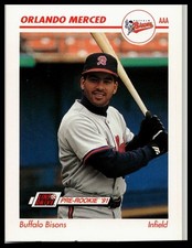 1991 Line Drive Pre-Rookie - AAA Orlando Merced #35 (RC)