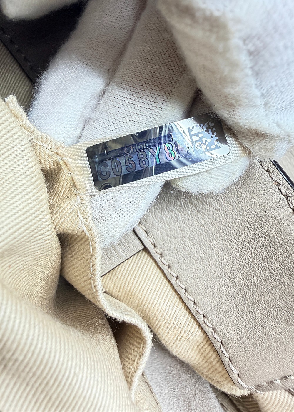Chloé Grey Leather Backpack — image 16