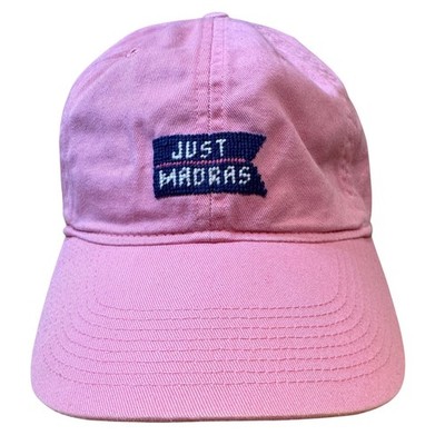 Smathers & Branson Hat Pink Cotton Twill Adjustable Dad Cap Mens Womens OSFA