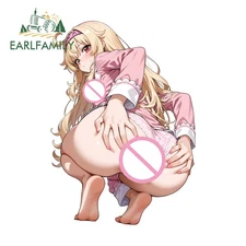 EARLFAMILY 5.1" Nobeta Car Sticker Host Helmet Artistic Trunk Suitcase RV Decal