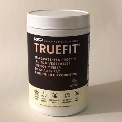 RSP Nutrition TrueFit  High Fiber Protein Powder   Chocolate Flavor, 20 Servings