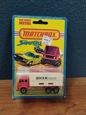 Matchbox Lesney 1976 Mercedes Container Truck, 42 with NYK cargo box
