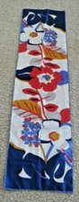 Vintage Flower Scarf-Hand Rolled 1870
