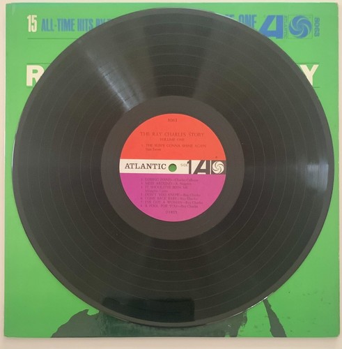 The Ray Charles Story Volume One 1962 Atlantic USA 12" vinyl album 15 Hit songs - Picture 3 of 4