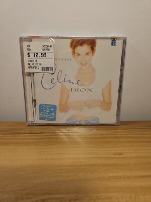 Celine Dion - Falling Into You RARE out of print CD w hype sticker '96 (NEW)